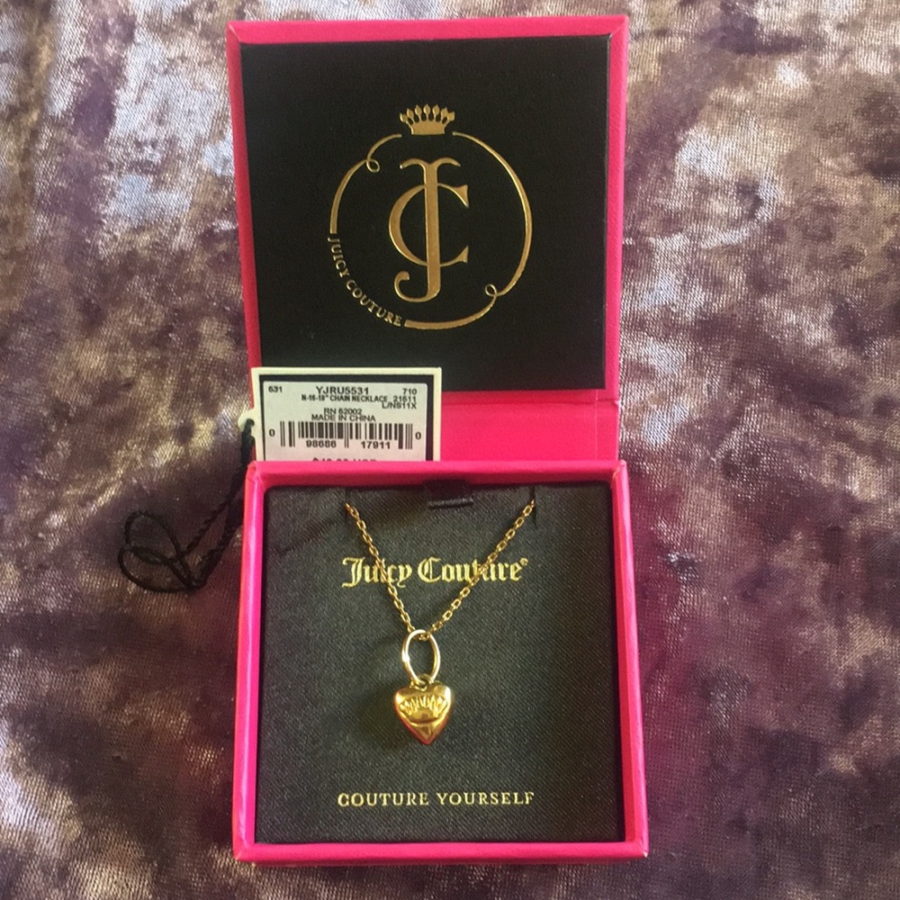 Juicy Couture Chain Necklace 16-19”